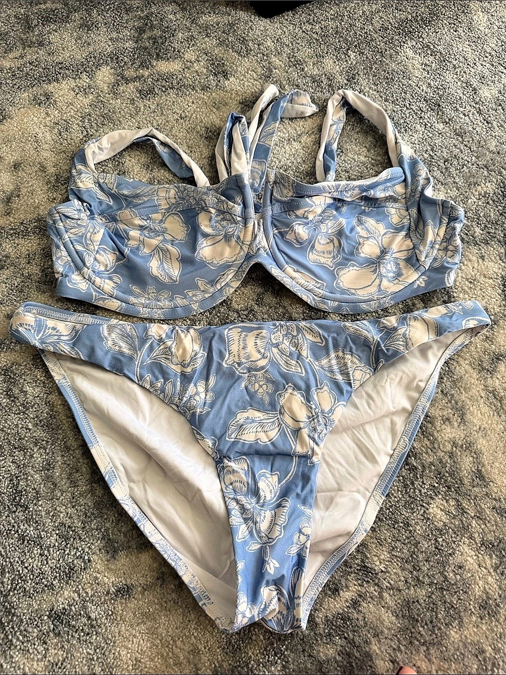 L Space Floral Bikini Set